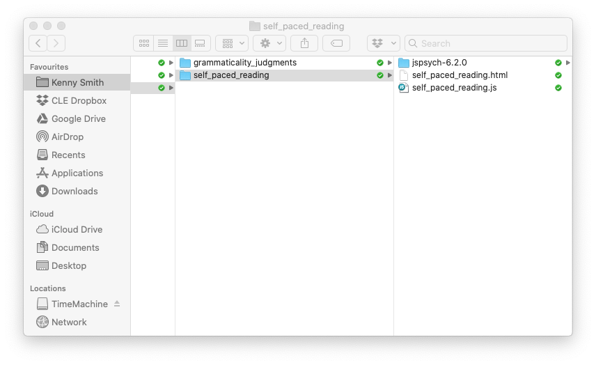 suggested directory structure