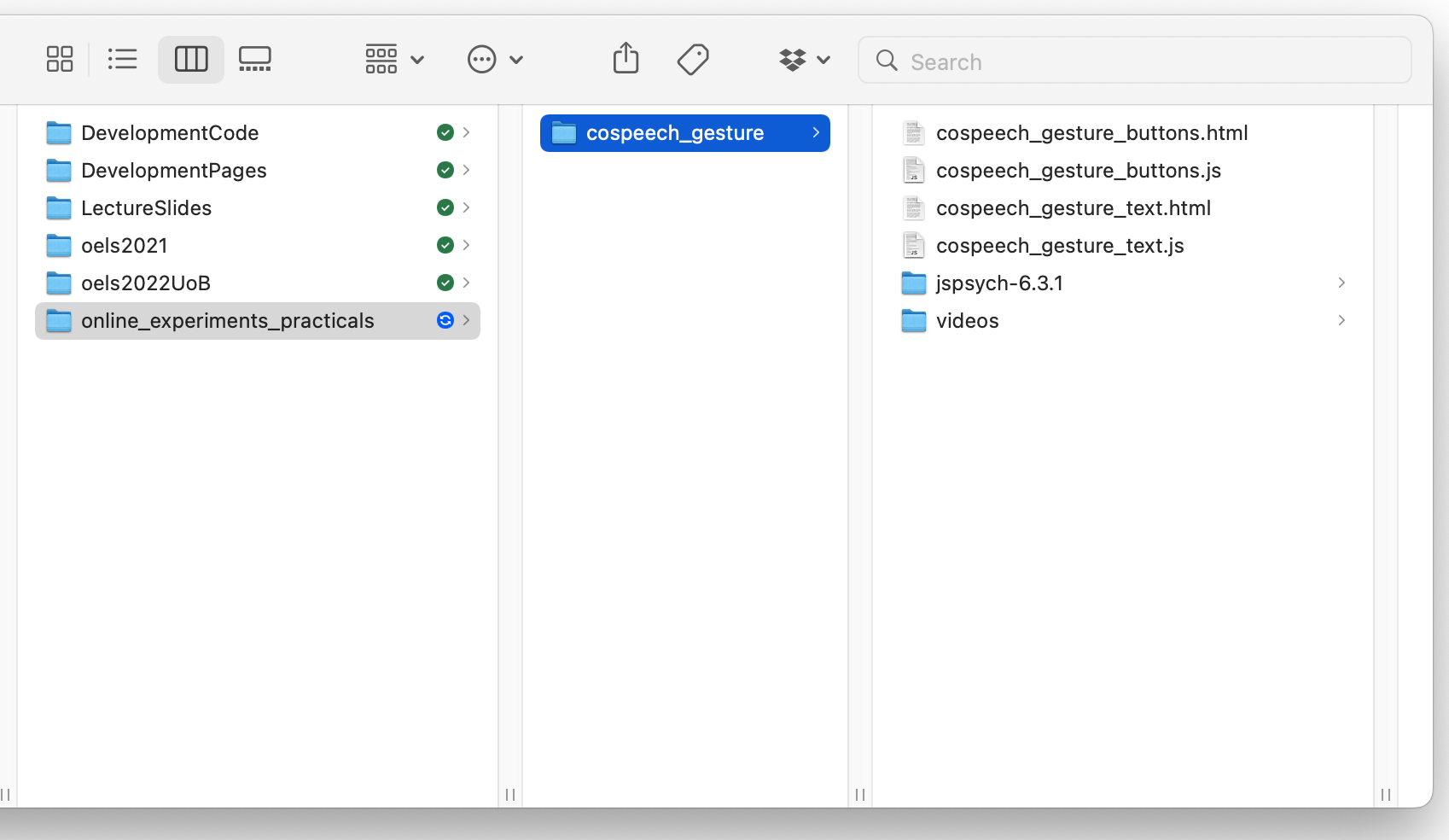 suggested directory structure